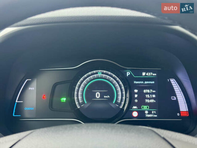 Сірий Хендай Kona Electric, об'ємом двигуна 0 л та пробігом 78 тис. км за 18900 $, фото 50 на Automoto.ua