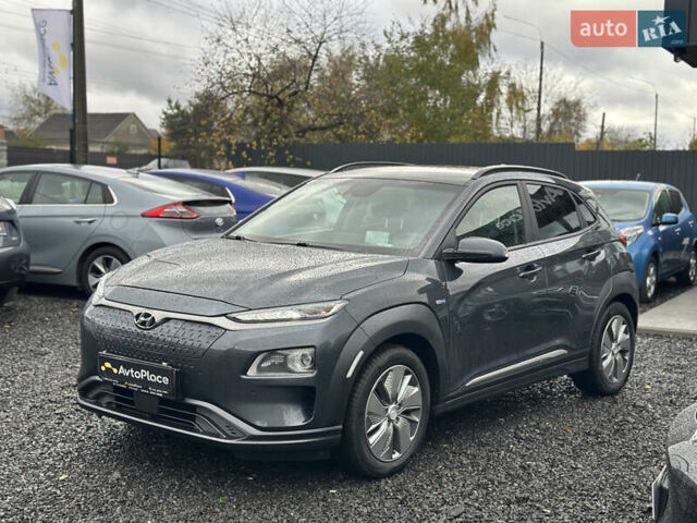 Серый Хендай Kona Electric, объемом двигателя 0 л и пробегом 167 тыс. км за 17700 $, фото 12 на Automoto.ua