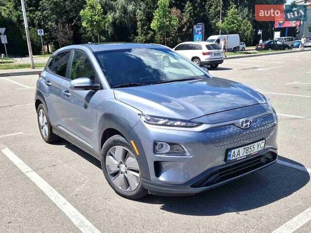 Сірий Хендай Kona Electric, об'ємом двигуна 0 л та пробігом 79 тис. км за 18500 $, фото 4 на Automoto.ua