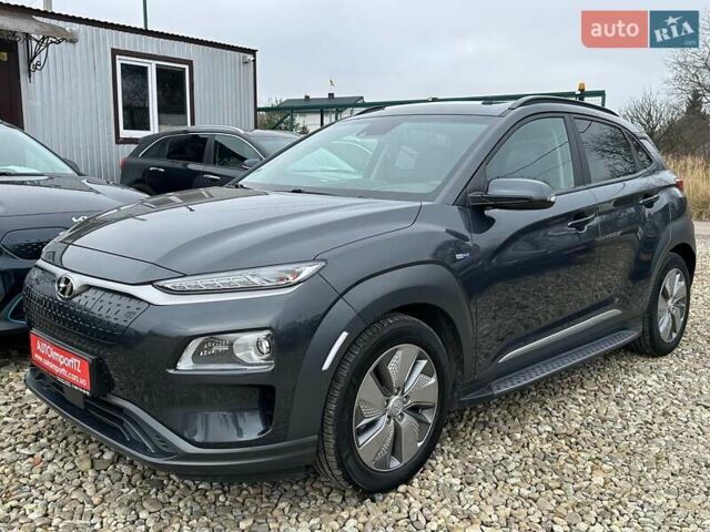 Сірий Хендай Kona Electric, об'ємом двигуна 0 л та пробігом 76 тис. км за 20500 $, фото 25 на Automoto.ua
