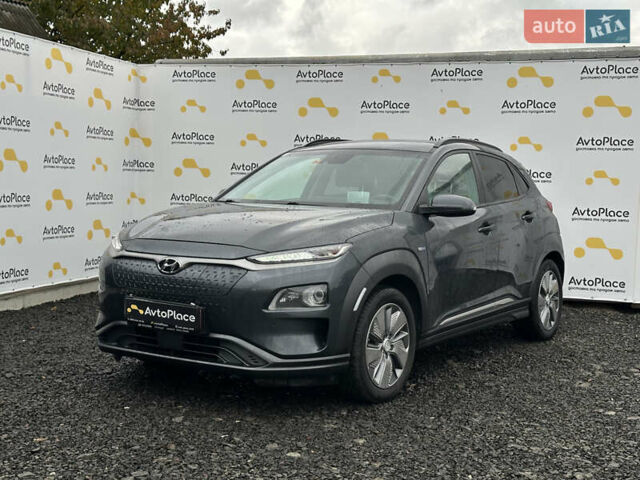 Серый Хендай Kona Electric, объемом двигателя 0 л и пробегом 167 тыс. км за 17700 $, фото 78 на Automoto.ua