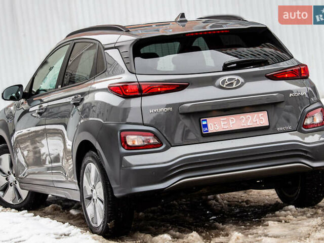 Сірий Хендай Kona Electric, об'ємом двигуна 0 л та пробігом 26 тис. км за 16300 $, фото 19 на Automoto.ua
