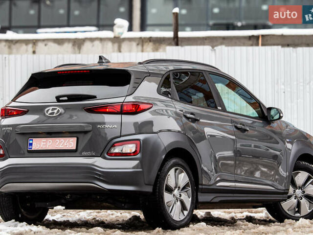 Сірий Хендай Kona Electric, об'ємом двигуна 0 л та пробігом 26 тис. км за 16300 $, фото 16 на Automoto.ua
