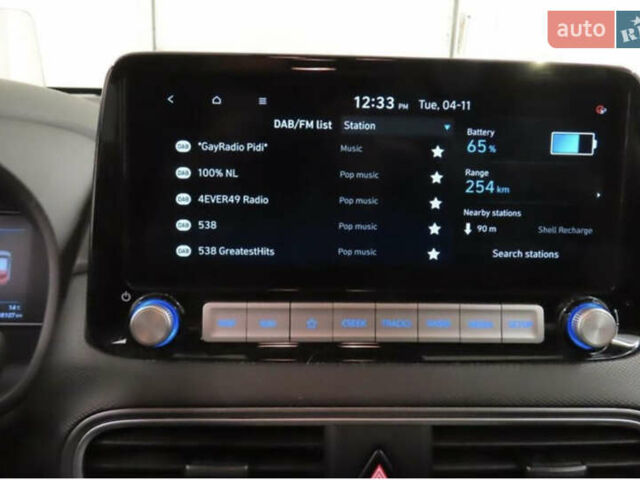 Серый Хендай Kona Electric, объемом двигателя 0 л и пробегом 130 тыс. км за 17950 $, фото 8 на Automoto.ua