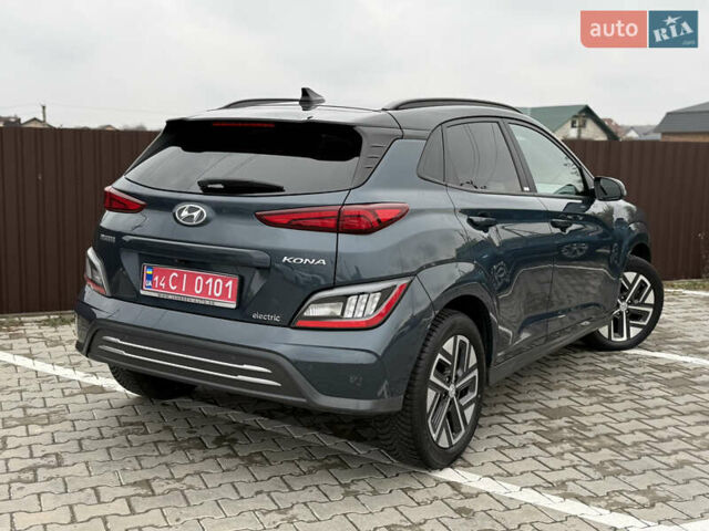 Сірий Хендай Kona Electric, об'ємом двигуна 0 л та пробігом 37 тис. км за 18100 $, фото 12 на Automoto.ua