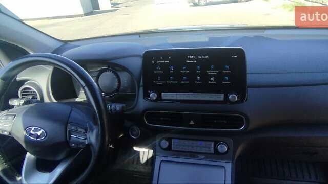 Сірий Хендай Kona Electric, об'ємом двигуна 0 л та пробігом 134 тис. км за 17800 $, фото 14 на Automoto.ua