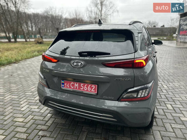 Сірий Хендай Kona Electric, об'ємом двигуна 0 л та пробігом 44 тис. км за 17600 $, фото 6 на Automoto.ua