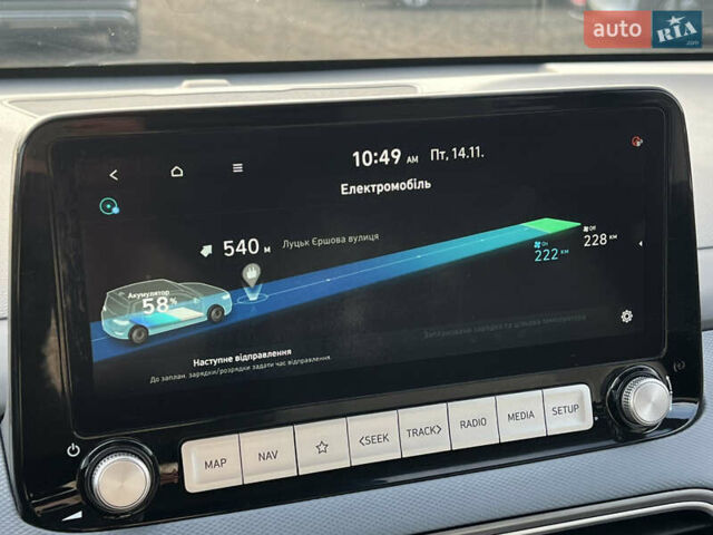 Серый Хендай Kona Electric, объемом двигателя 0 л и пробегом 72 тыс. км за 20154 $, фото 72 на Automoto.ua
