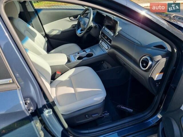 Серый Хендай Kona Electric, объемом двигателя 0 л и пробегом 42 тыс. км за 21500 $, фото 29 на Automoto.ua