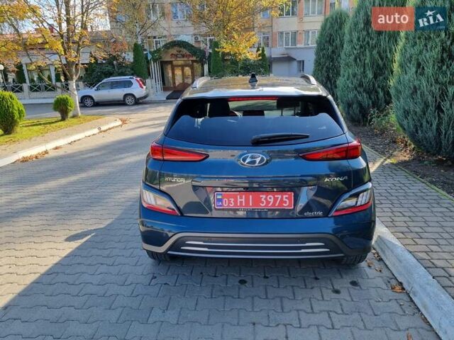 Серый Хендай Kona Electric, объемом двигателя 0 л и пробегом 42 тыс. км за 21500 $, фото 4 на Automoto.ua