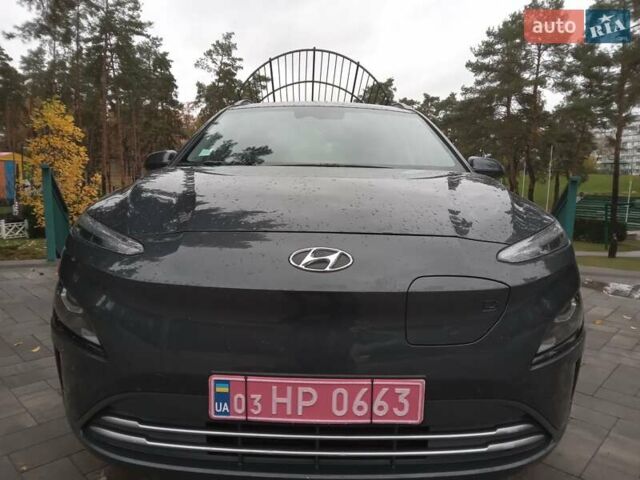 Сірий Хендай Kona Electric, об'ємом двигуна 0 л та пробігом 59 тис. км за 16890 $, фото 2 на Automoto.ua