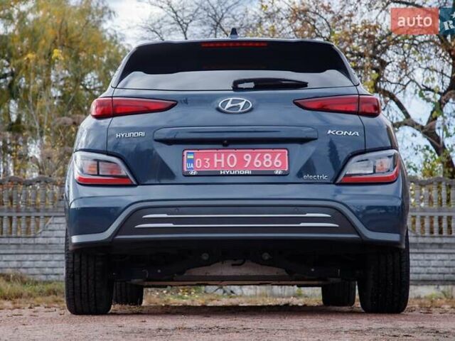 Серый Хендай Kona Electric, объемом двигателя 0 л и пробегом 46 тыс. км за 17950 $, фото 22 на Automoto.ua