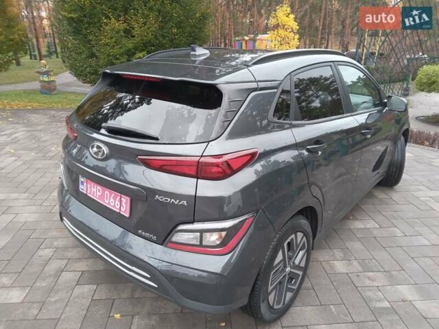 Сірий Хендай Kona Electric, об'ємом двигуна 0 л та пробігом 59 тис. км за 16890 $, фото 12 на Automoto.ua