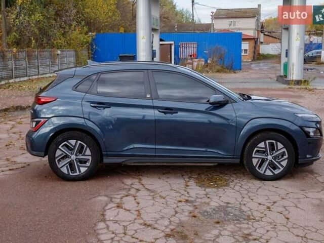 Серый Хендай Kona Electric, объемом двигателя 0 л и пробегом 46 тыс. км за 17950 $, фото 12 на Automoto.ua
