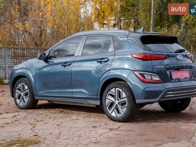 Серый Хендай Kona Electric, объемом двигателя 0 л и пробегом 46 тыс. км за 17950 $, фото 17 на Automoto.ua