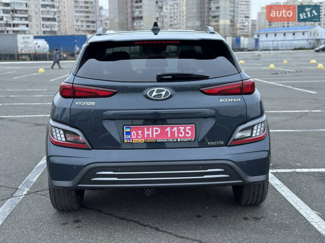 Сірий Хендай Kona Electric, об'ємом двигуна 0 л та пробігом 55 тис. км за 18500 $, фото 18 на Automoto.ua