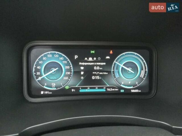 Сірий Хендай Kona Electric, об'ємом двигуна 0 л та пробігом 59 тис. км за 16890 $, фото 52 на Automoto.ua