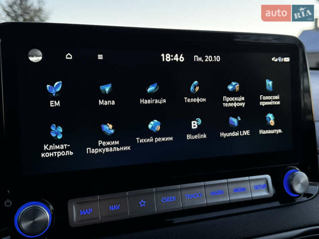 Серый Хендай Kona Electric, объемом двигателя 0 л и пробегом 80 тыс. км за 20700 $, фото 90 на Automoto.ua