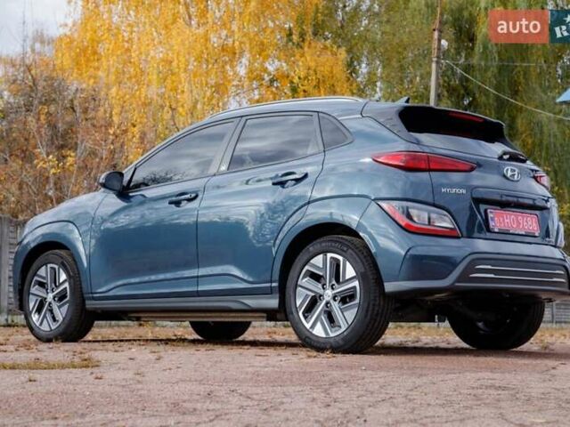 Серый Хендай Kona Electric, объемом двигателя 0 л и пробегом 46 тыс. км за 17950 $, фото 16 на Automoto.ua