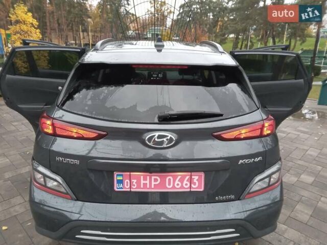 Сірий Хендай Kona Electric, об'ємом двигуна 0 л та пробігом 59 тис. км за 16890 $, фото 26 на Automoto.ua