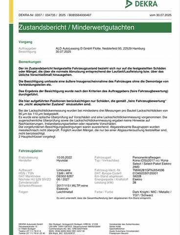 Серый Хендай Kona Electric, объемом двигателя 0 л и пробегом 62 тыс. км за 21200 $, фото 15 на Automoto.ua