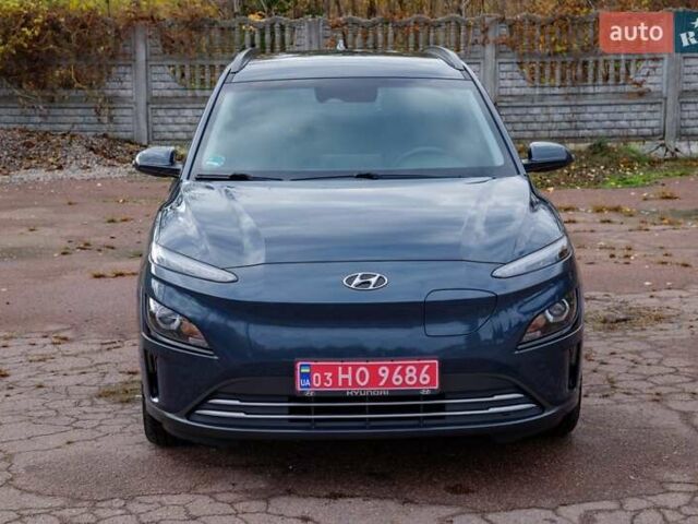 Серый Хендай Kona Electric, объемом двигателя 0 л и пробегом 46 тыс. км за 17950 $, фото 9 на Automoto.ua