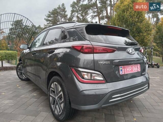 Сірий Хендай Kona Electric, об'ємом двигуна 0 л та пробігом 59 тис. км за 16890 $, фото 15 на Automoto.ua