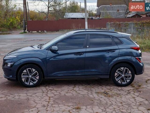 Серый Хендай Kona Electric, объемом двигателя 0 л и пробегом 46 тыс. км за 17950 $, фото 15 на Automoto.ua