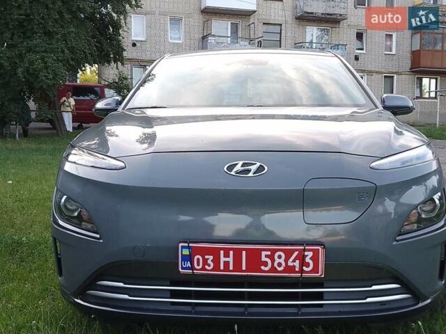 Серый Хендай Kona Electric, объемом двигателя 0 л и пробегом 71 тыс. км за 18500 $, фото 26 на Automoto.ua