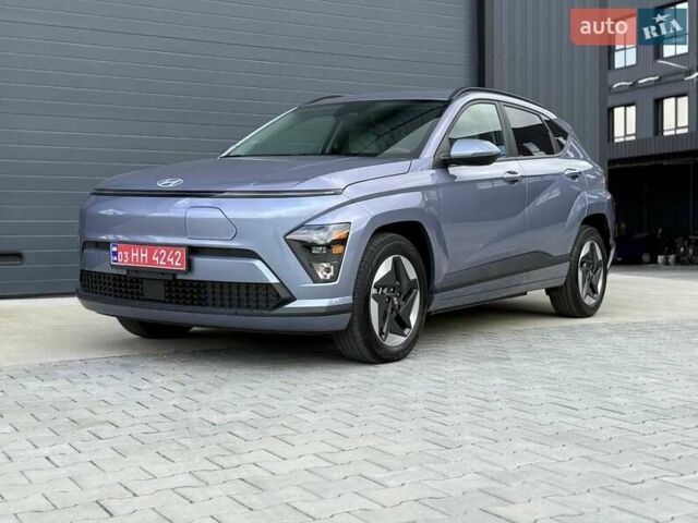 Серый Хендай Kona Electric, объемом двигателя 0 л и пробегом 4 тыс. км за 24999 $, фото 21 на Automoto.ua