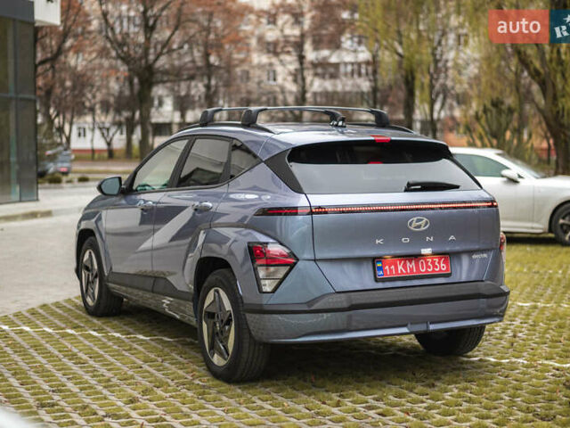 Серый Хендай Kona Electric, объемом двигателя 0 л и пробегом 25 тыс. км за 22700 $, фото 6 на Automoto.ua