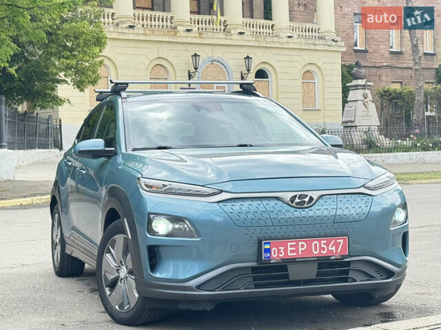 Синій Хендай Kona Electric, об'ємом двигуна 0 л та пробігом 189 тис. км за 16500 $, фото 1 на Automoto.ua