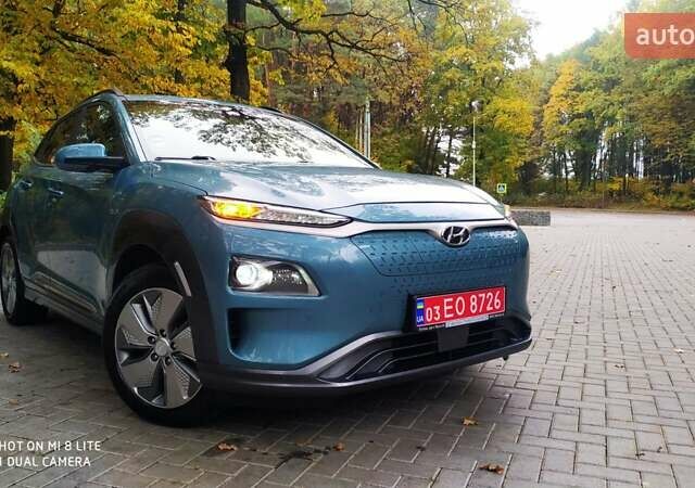 Синій Хендай Kona Electric, об'ємом двигуна 0 л та пробігом 138 тис. км за 17050 $, фото 5 на Automoto.ua