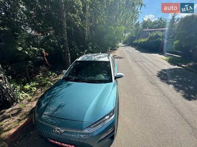 Синій Хендай Kona Electric, об'ємом двигуна 0 л та пробігом 140 тис. км за 17500 $, фото 3 на Automoto.ua