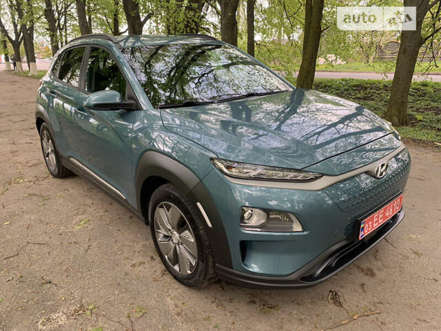 Синій Хендай Kona Electric, об'ємом двигуна 0 л та пробігом 119 тис. км за 18900 $, фото 4 на Automoto.ua