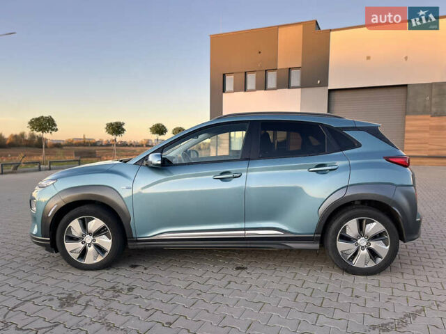 Синий Хендай Kona Electric, объемом двигателя 0 л и пробегом 127 тыс. км за 16400 $, фото 3 на Automoto.ua