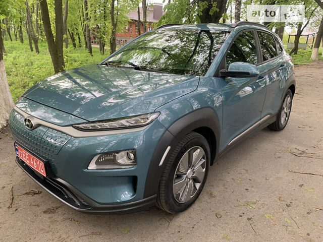 Синій Хендай Kona Electric, об'ємом двигуна 0 л та пробігом 119 тис. км за 18900 $, фото 8 на Automoto.ua