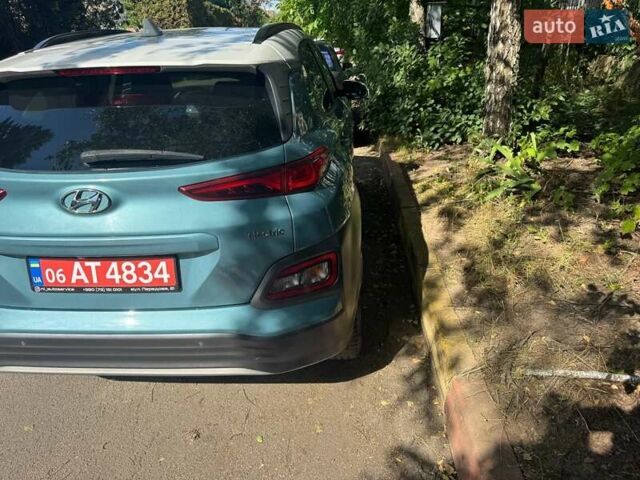 Синій Хендай Kona Electric, об'ємом двигуна 0 л та пробігом 140 тис. км за 17500 $, фото 30 на Automoto.ua
