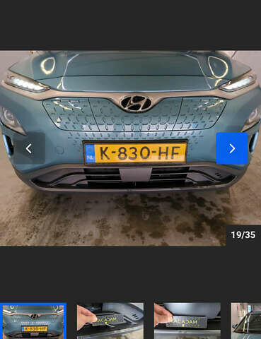 Синий Хендай Kona Electric, объемом двигателя 0 л и пробегом 134 тыс. км за 17800 $, фото 86 на Automoto.ua