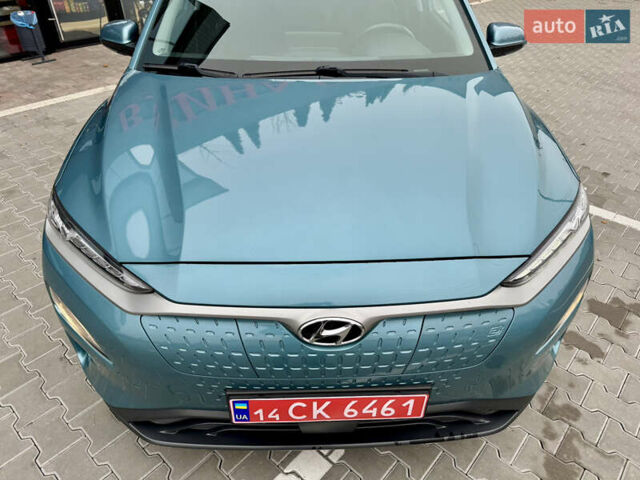 Синий Хендай Kona Electric, объемом двигателя 0 л и пробегом 134 тыс. км за 17800 $, фото 25 на Automoto.ua
