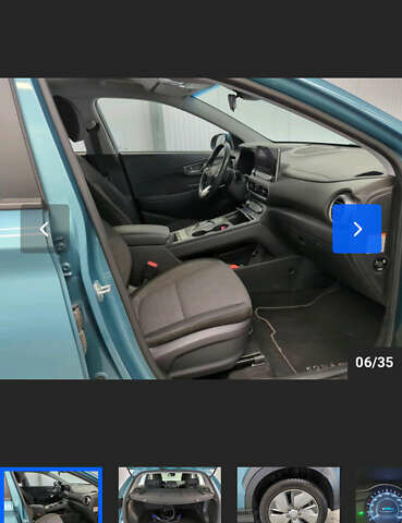 Синий Хендай Kona Electric, объемом двигателя 0 л и пробегом 134 тыс. км за 17800 $, фото 73 на Automoto.ua