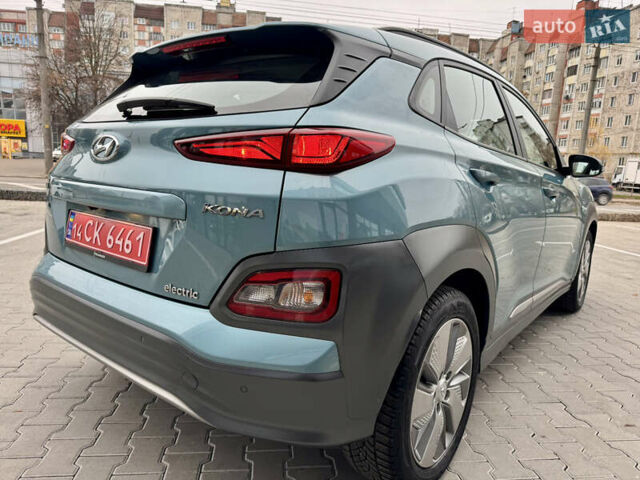 Синий Хендай Kona Electric, объемом двигателя 0 л и пробегом 134 тыс. км за 17800 $, фото 17 на Automoto.ua