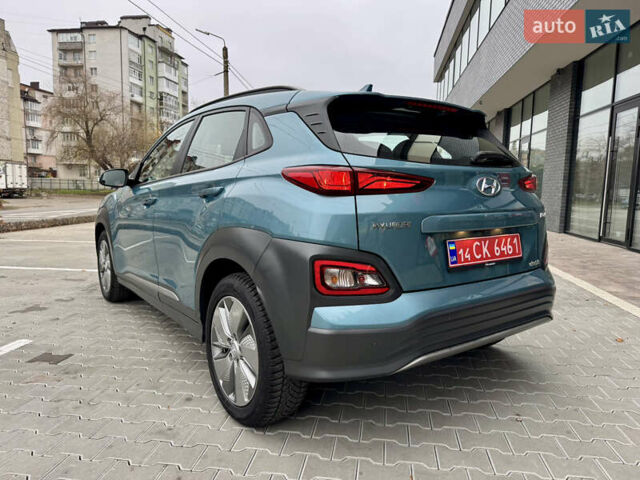 Синий Хендай Kona Electric, объемом двигателя 0 л и пробегом 134 тыс. км за 17800 $, фото 8 на Automoto.ua