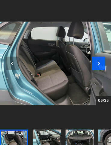 Синий Хендай Kona Electric, объемом двигателя 0 л и пробегом 134 тыс. км за 17800 $, фото 72 на Automoto.ua