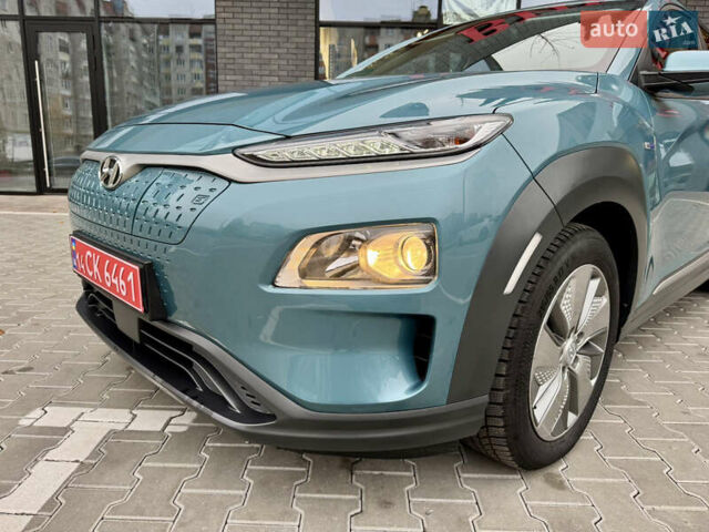 Синий Хендай Kona Electric, объемом двигателя 0 л и пробегом 134 тыс. км за 17800 $, фото 15 на Automoto.ua