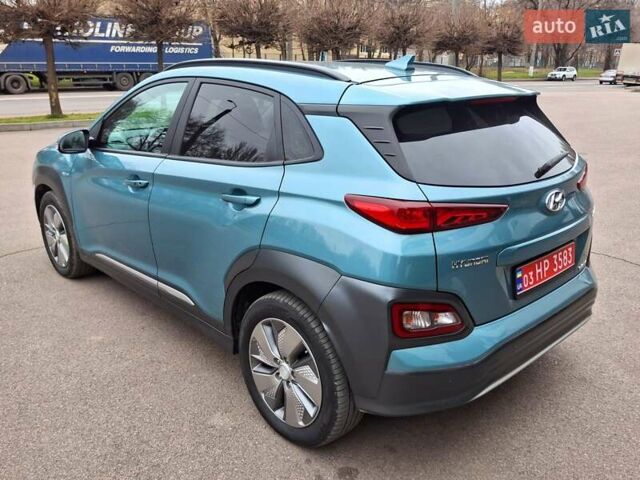 Синий Хендай Kona Electric, объемом двигателя 0 л и пробегом 107 тыс. км за 18400 $, фото 11 на Automoto.ua