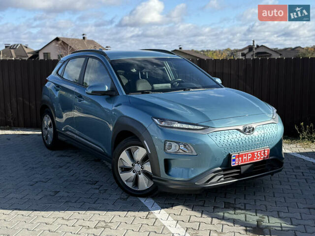 Синий Хендай Kona Electric, объемом двигателя 0 л и пробегом 165 тыс. км за 16800 $, фото 7 на Automoto.ua