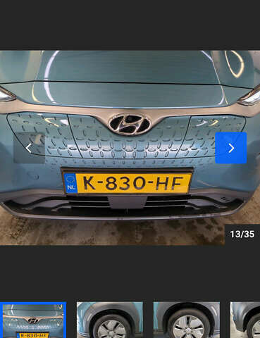 Синий Хендай Kona Electric, объемом двигателя 0 л и пробегом 134 тыс. км за 17800 $, фото 80 на Automoto.ua