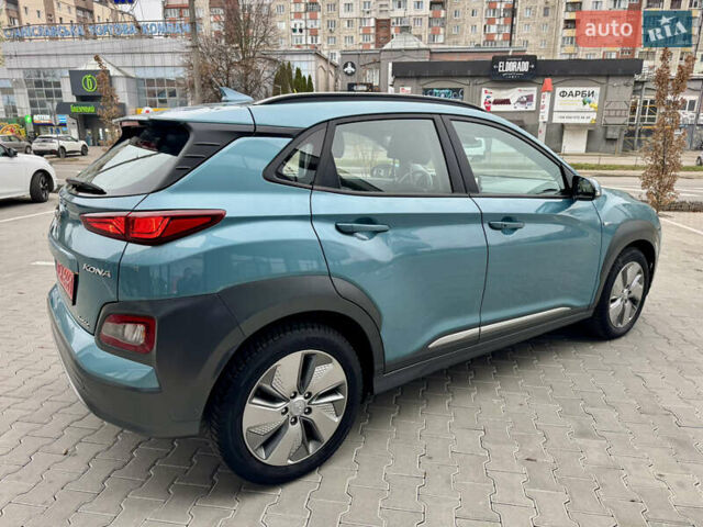Синий Хендай Kona Electric, объемом двигателя 0 л и пробегом 134 тыс. км за 17800 $, фото 11 на Automoto.ua