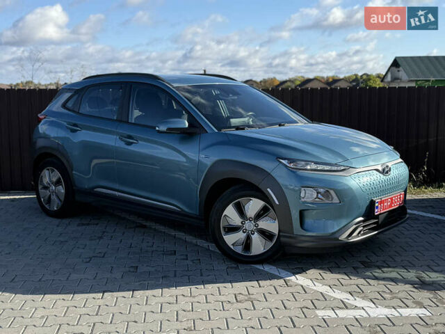 Синий Хендай Kona Electric, объемом двигателя 0 л и пробегом 165 тыс. км за 16800 $, фото 8 на Automoto.ua